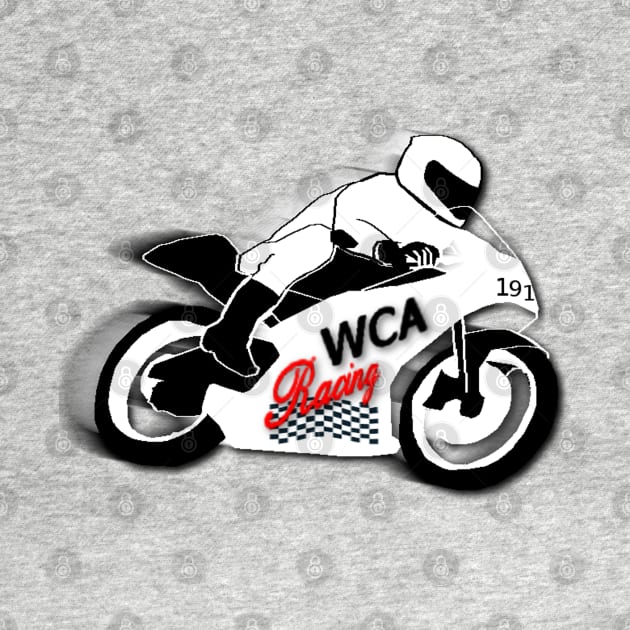 WCA Racing Merchandise by CarolineArts